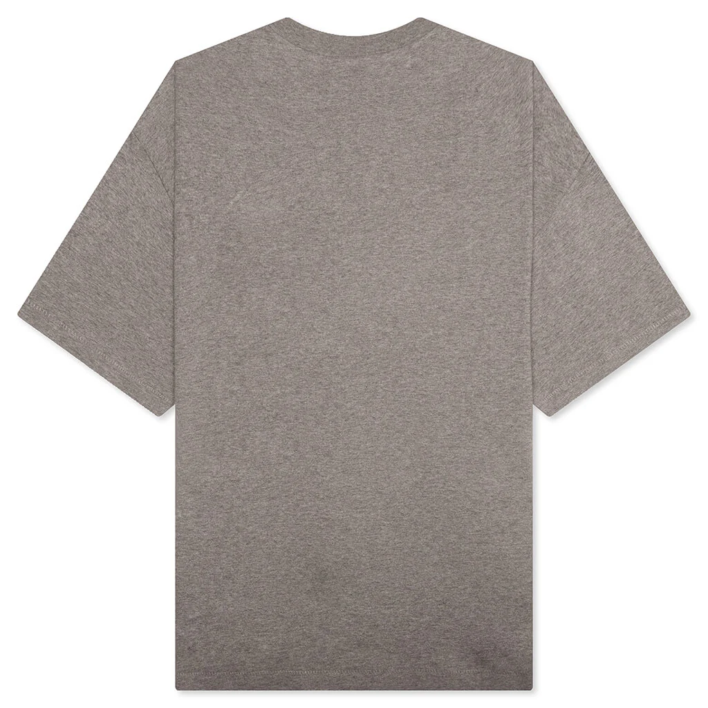 Essentials S/S Tee - Heather Grey - Image 2