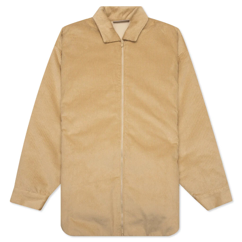 Corduroy Shirt Jacket - Sand