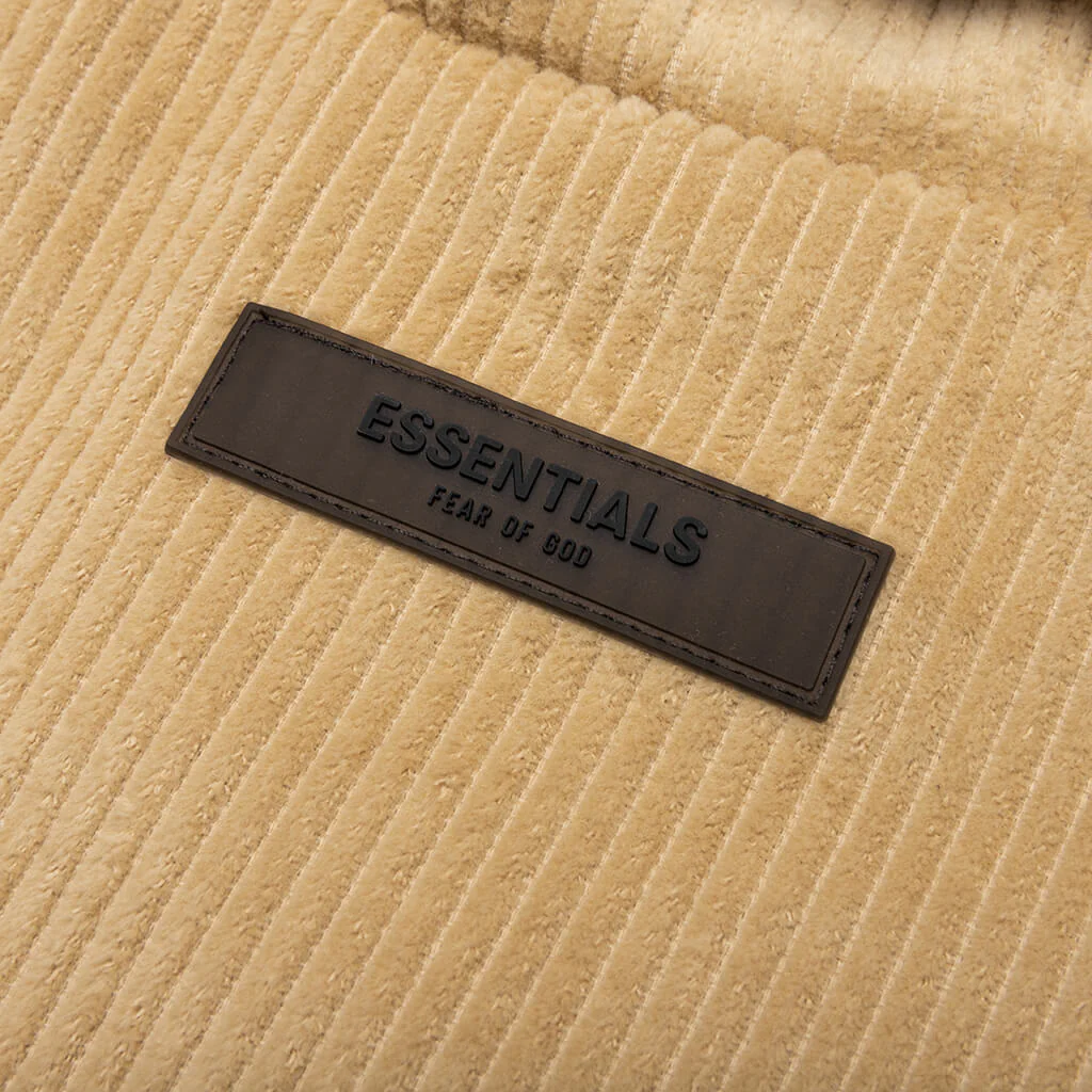 Corduroy Shirt Jacket - Sand - Image 5