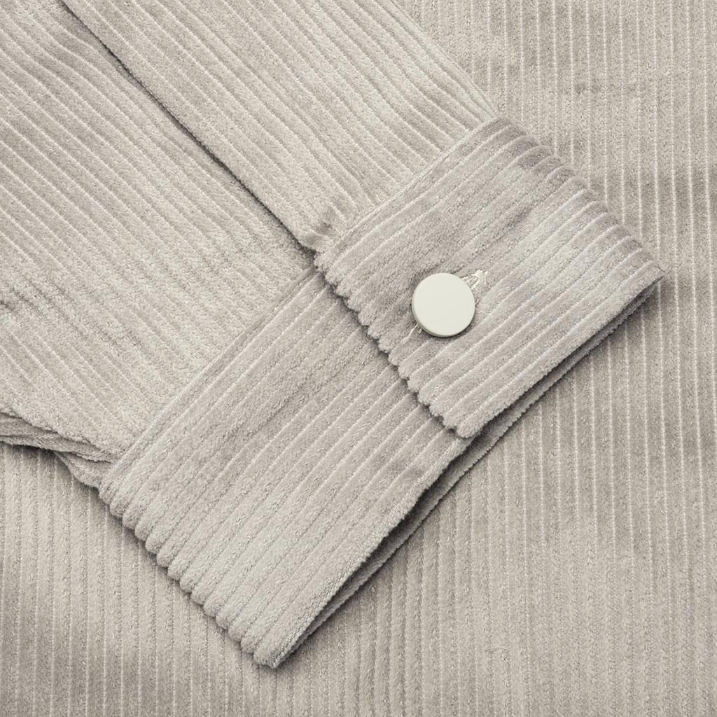 Corduroy Shirt Jacket - Seal - Image 5