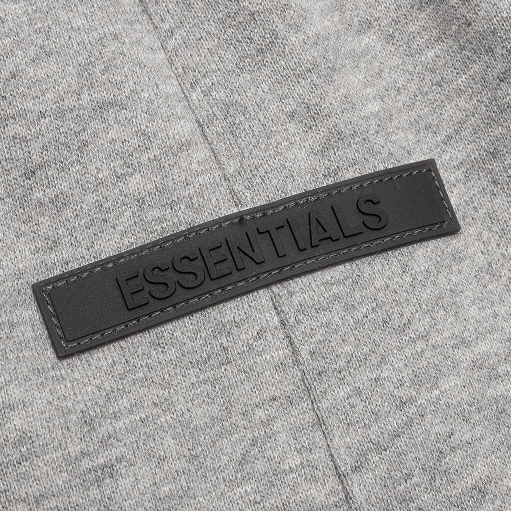 Essentials Sweatshort - Heather Oatmeal - Image 3