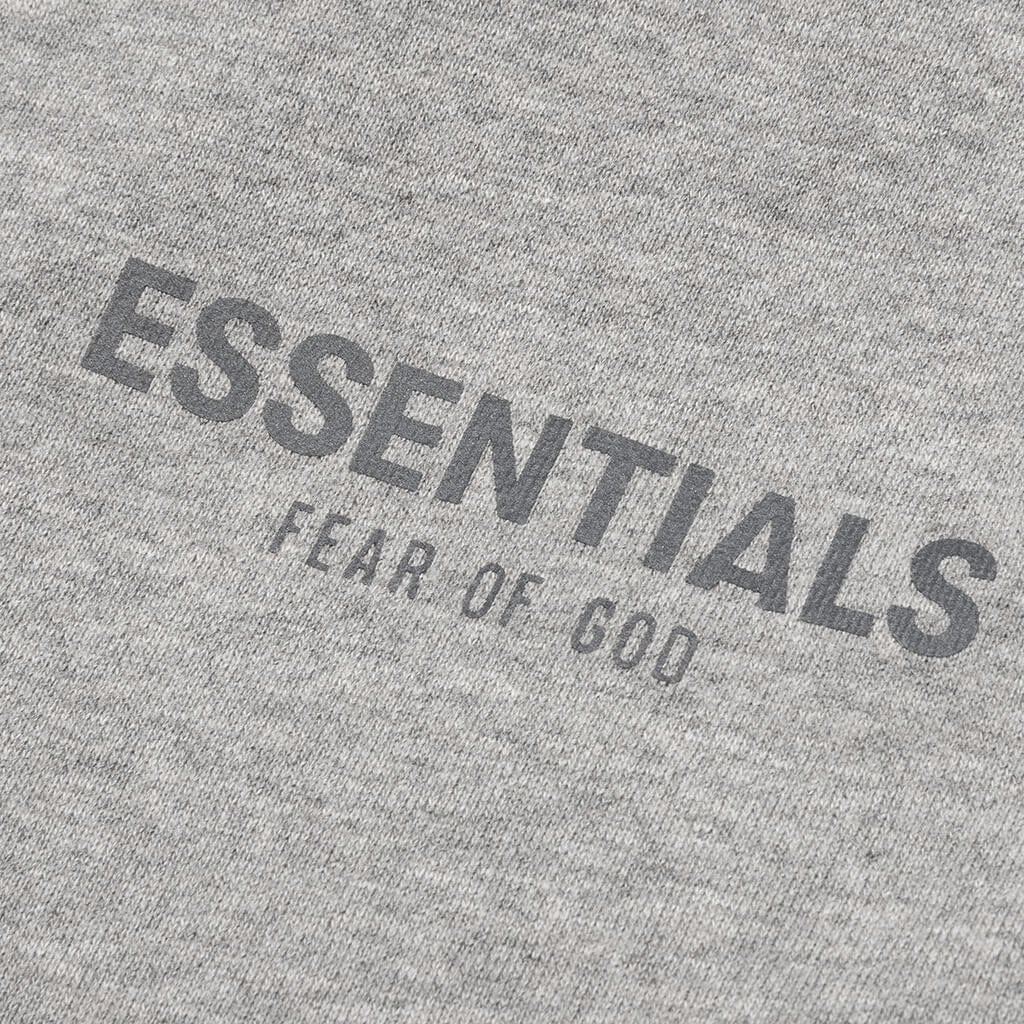 Essentials Sweatshort - Heather Oatmeal - Image 4
