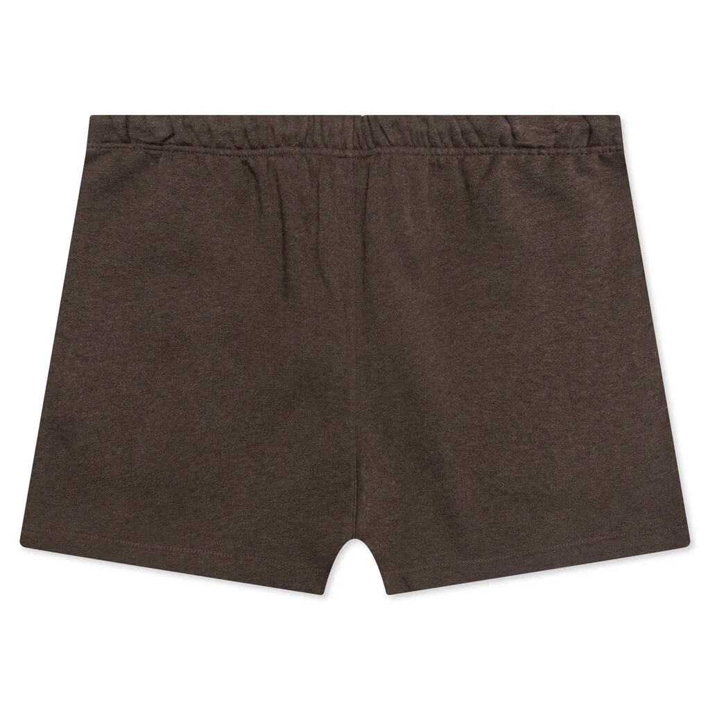 Essentials Sweatshort - Heather Wood - Image 2