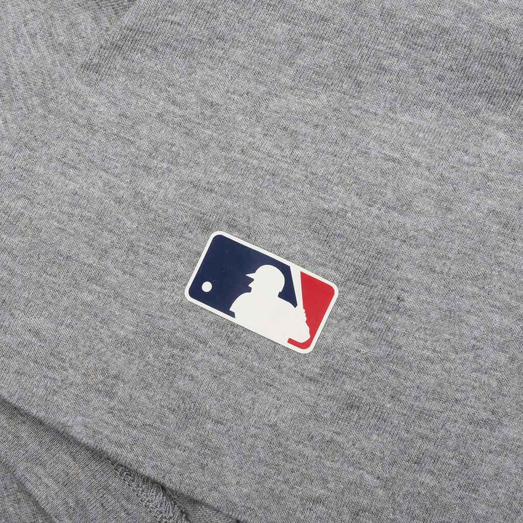 Fear of God Essentials x MLB Dodgers 90's Tee - Concrete Heather - Image 5