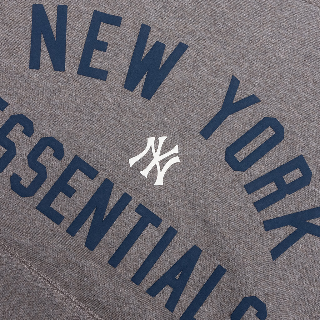 Fear of God Essentials x MLB Yankees Sport Crewneck - Homestead Heather - Image 3