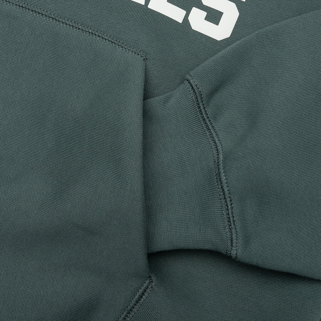 Fear of God Essentials x NBA Celtics Sport Crewneck - Balsam Green - Image 4