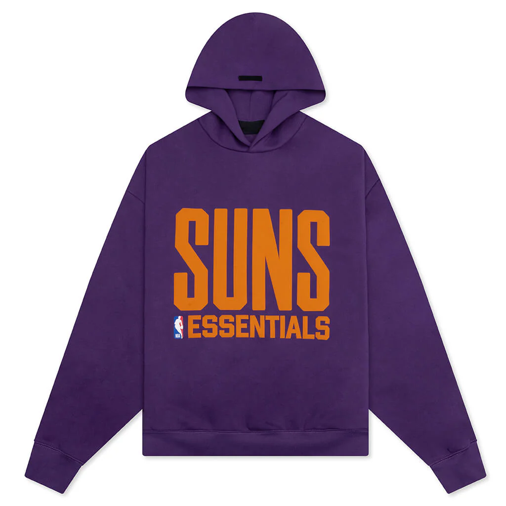 Fear of God Essentials x NBA Suns Sport Hoodie - Purple Reign