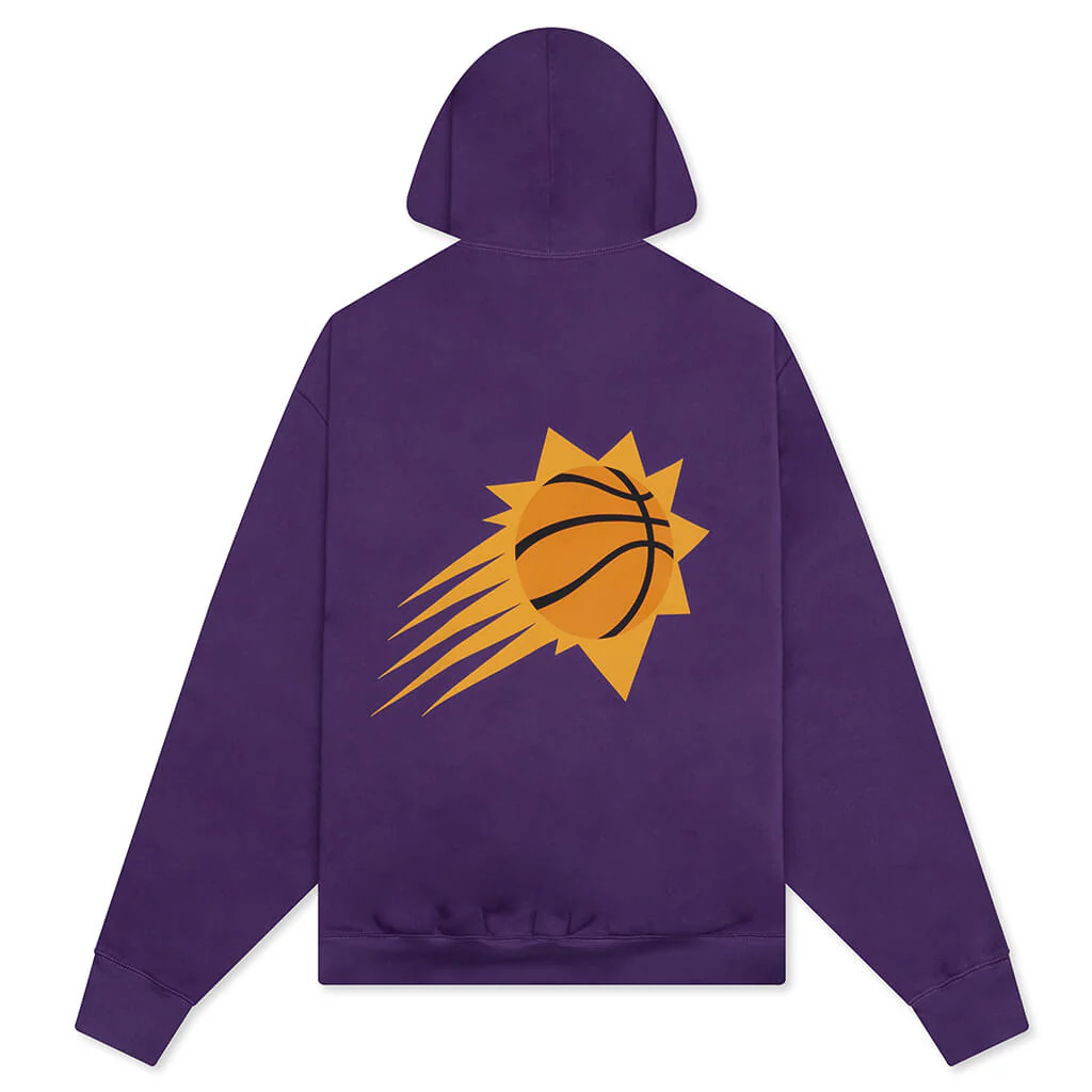 Fear of God Essentials x NBA Suns Sport Hoodie - Purple Reign - Image 2