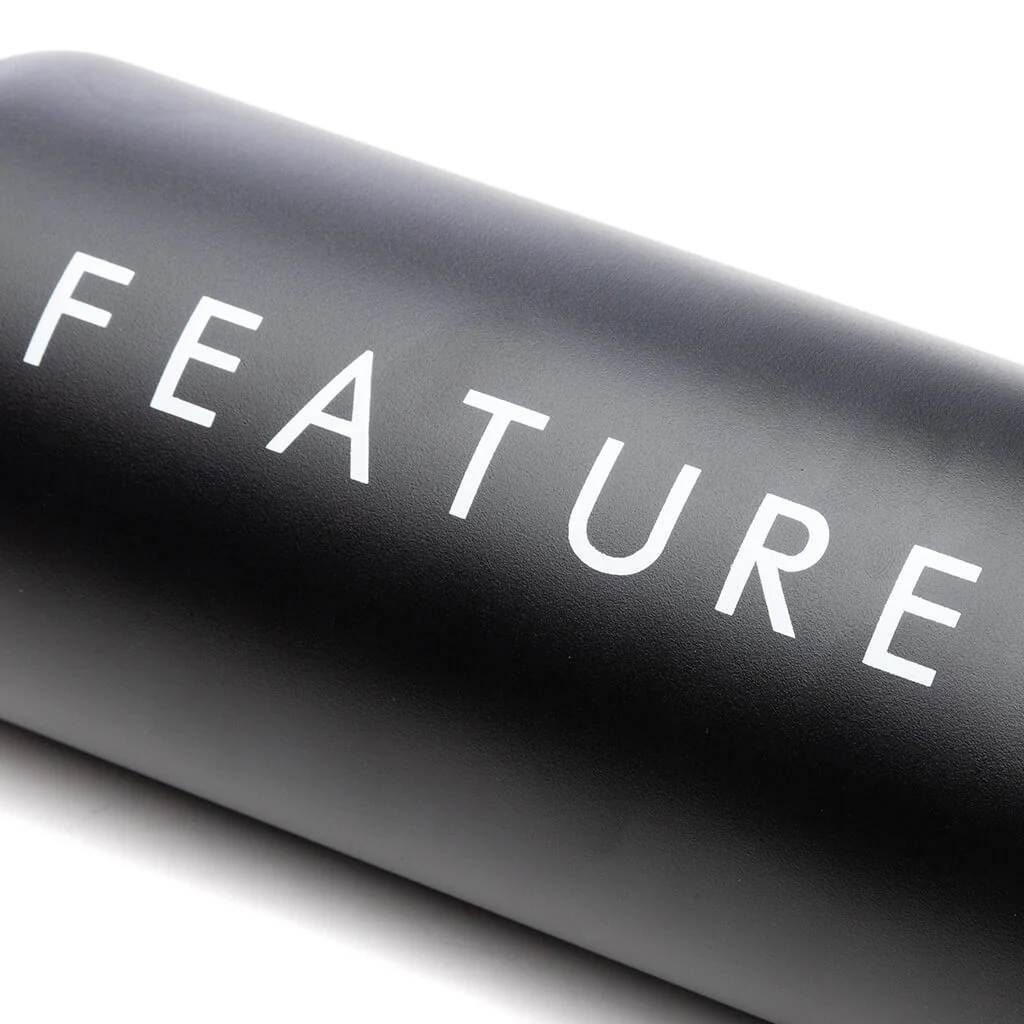 32oz Water Bottle - Black - Image 3