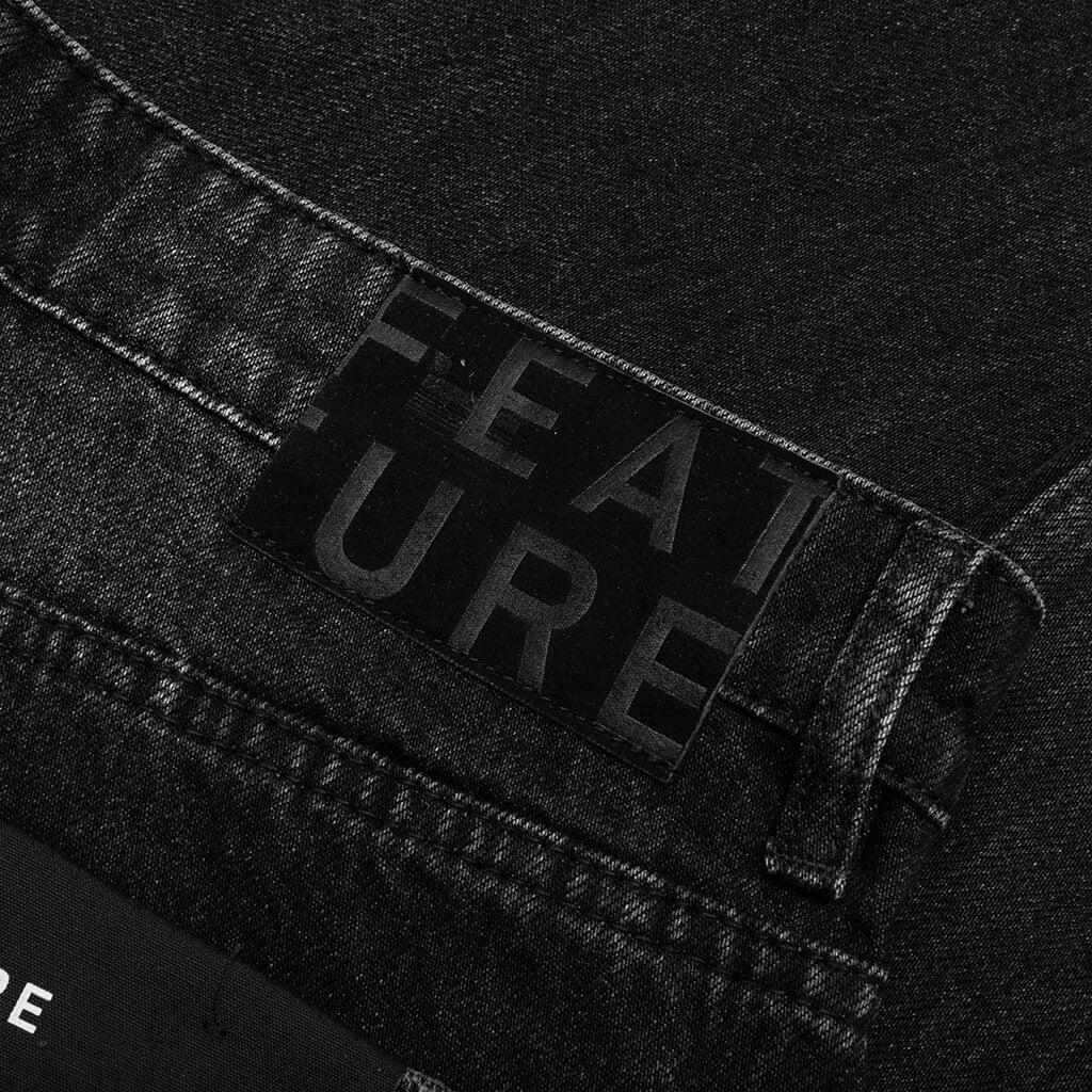 Jacob Tapered Denim - Vintage Black - Image 5