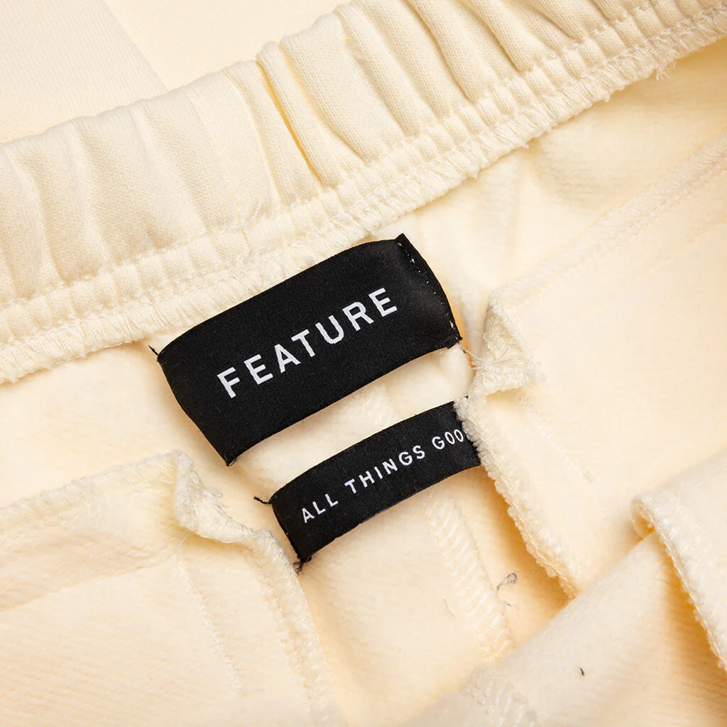 Academy Sweatpant - Cannoli Cream/Gold Flame - Image 7