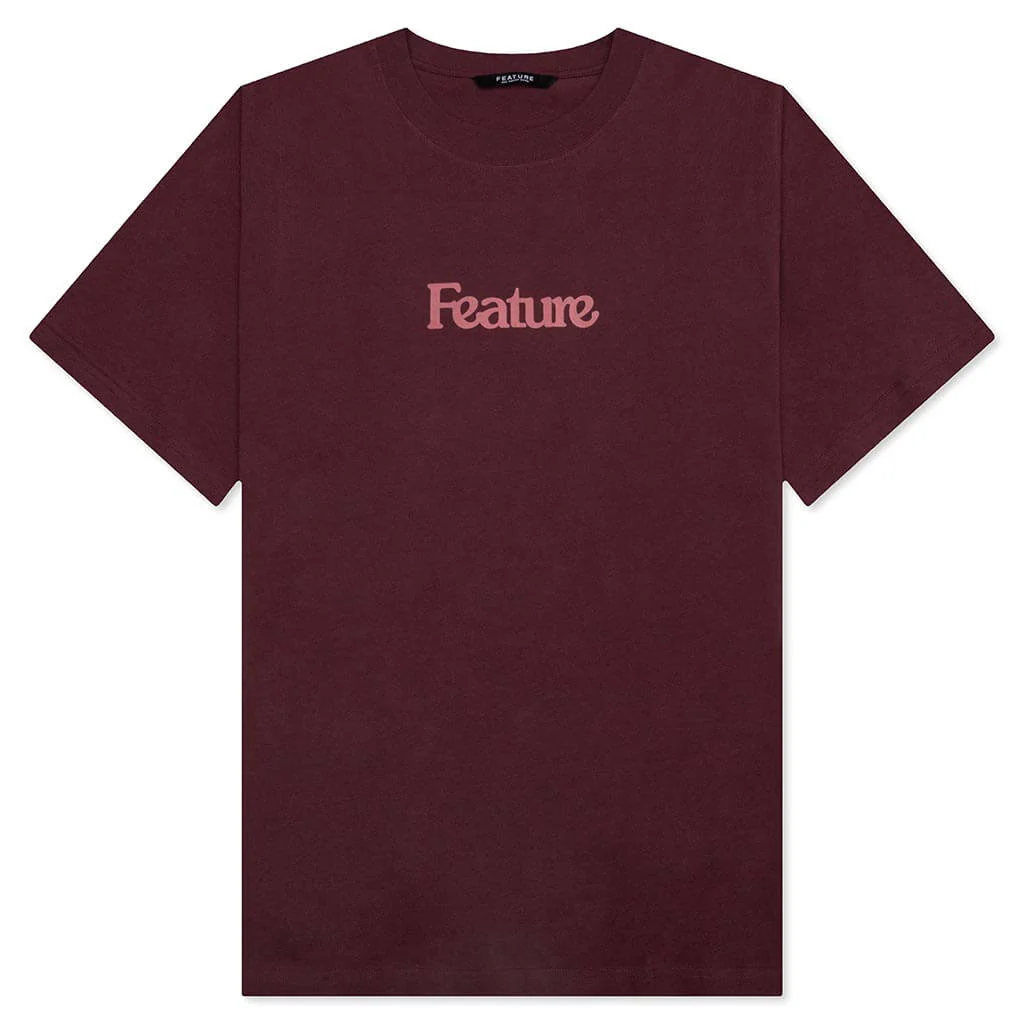 Academy Tee - Oxblood Red