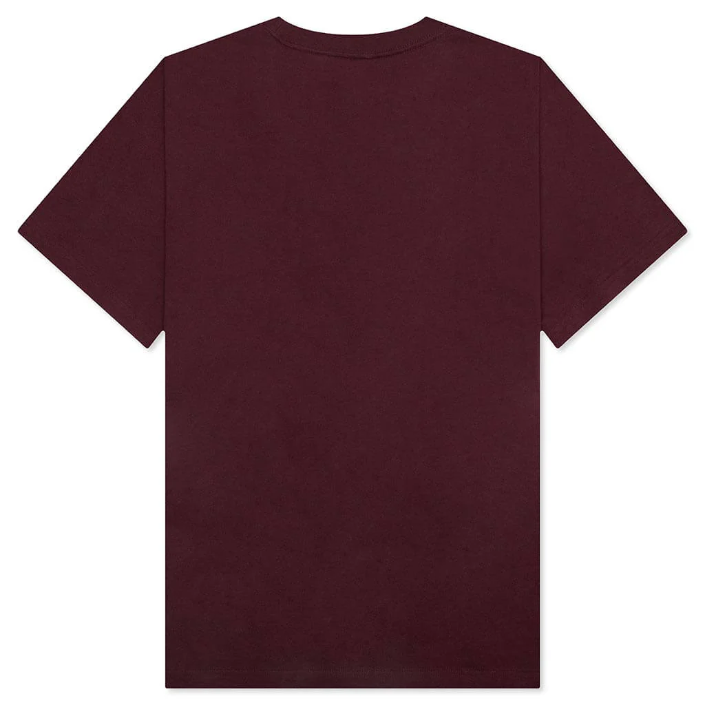 Academy Tee - Oxblood Red - Image 2