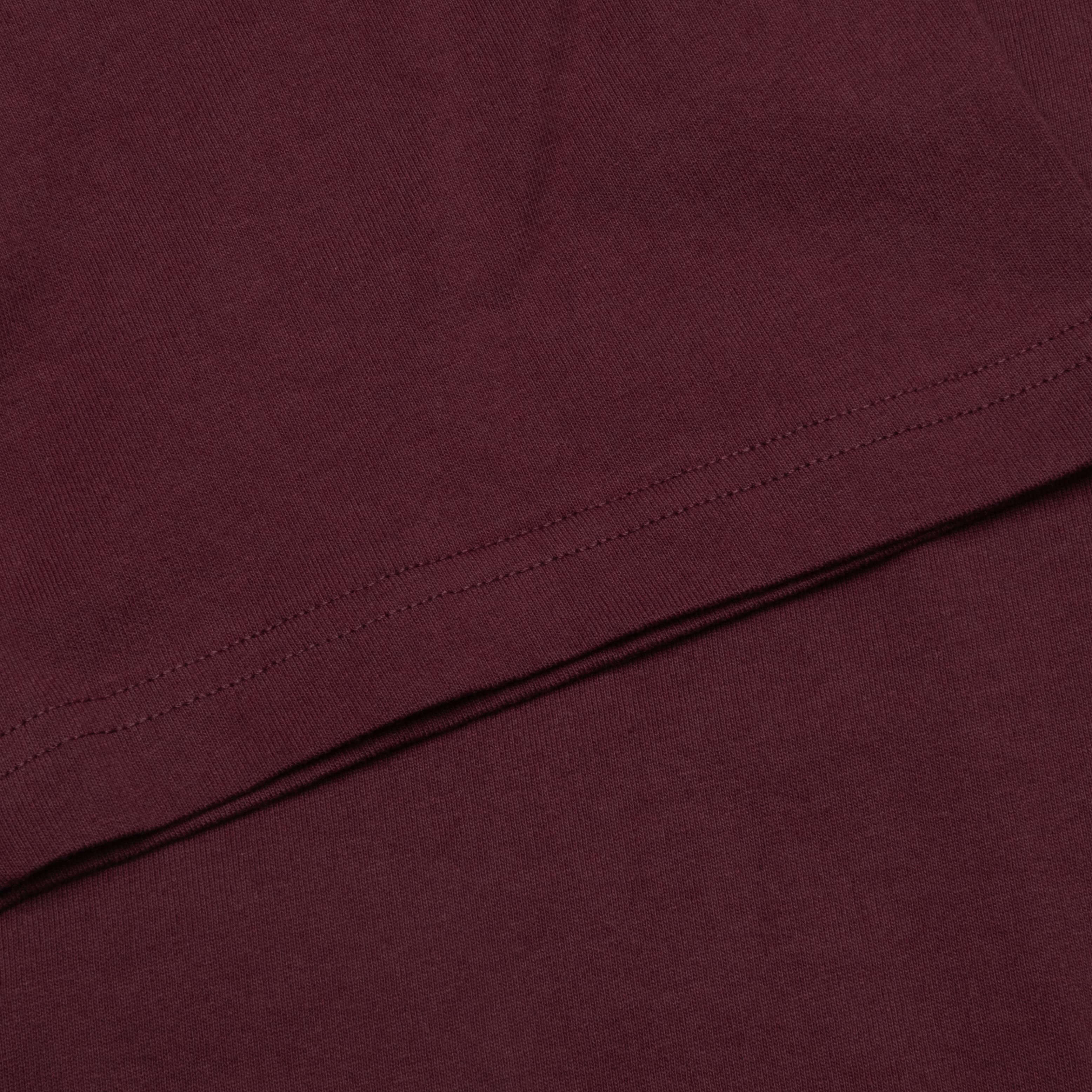 Academy Tee - Oxblood Red - Image 4