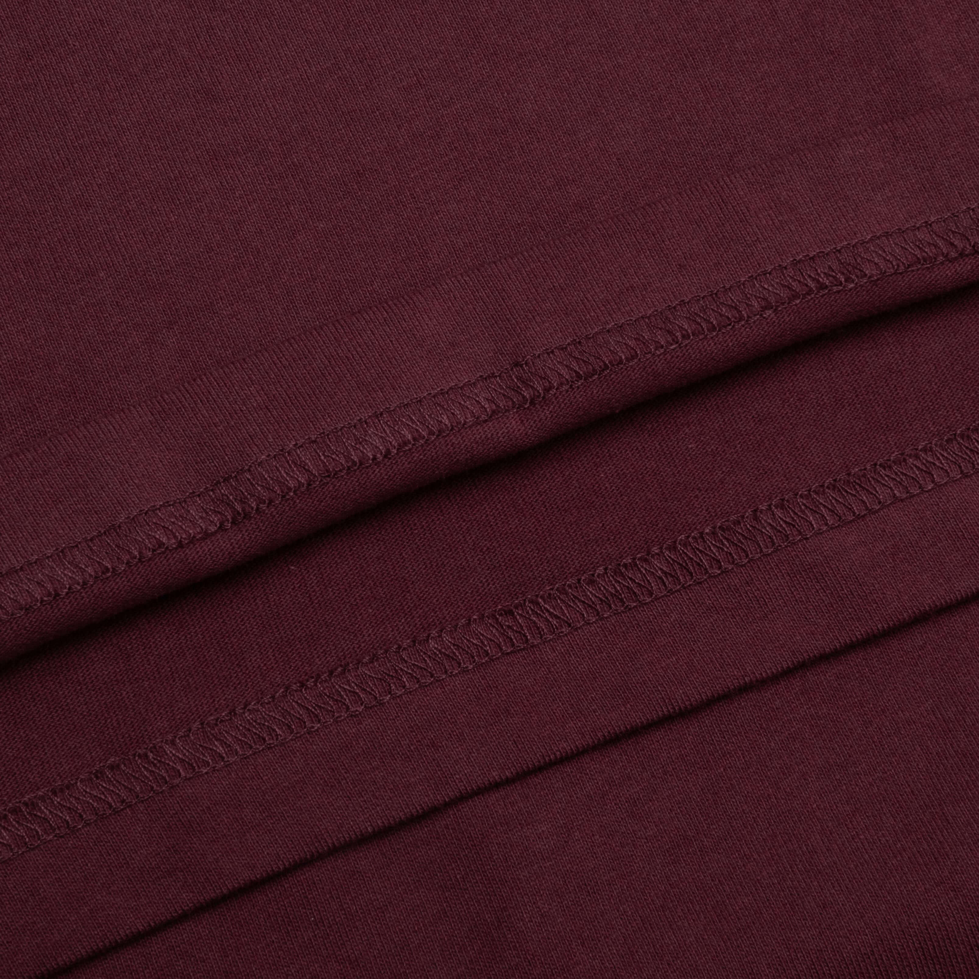 Academy Tee - Oxblood Red - Image 7