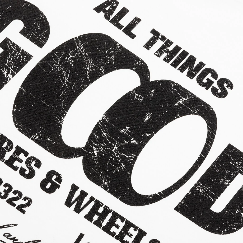 ATG Tires Tee - White - Image 3
