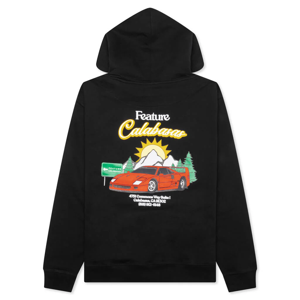 Feature C-40 Hoodie - Black - Image 2