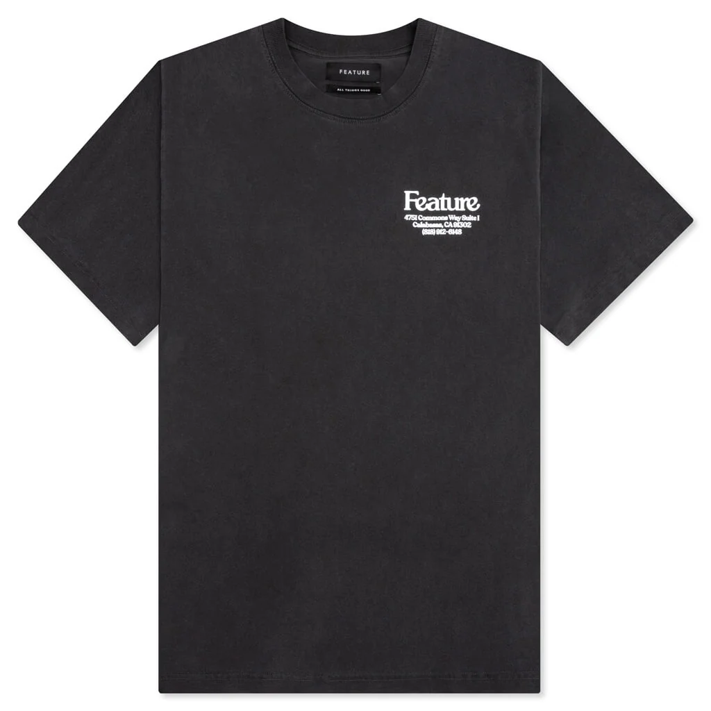 C-40 S/S Tee - Pigment Black