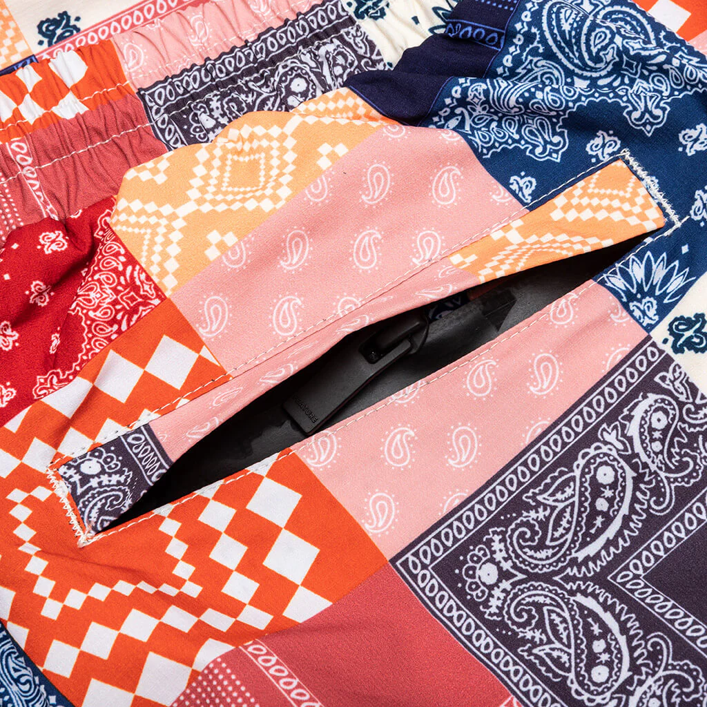 Paisley Cabana Short - Ember - Image 4