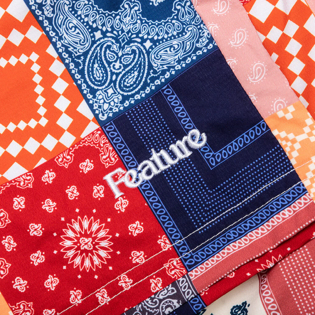 Paisley Cabana Short - Ember - Image 5
