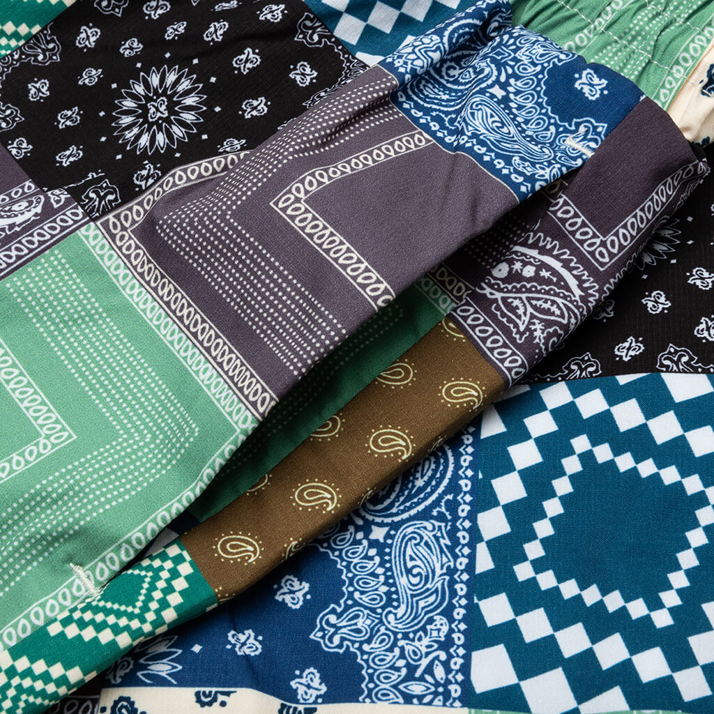 Paisley Cabana Short - Sapphire - Image 3