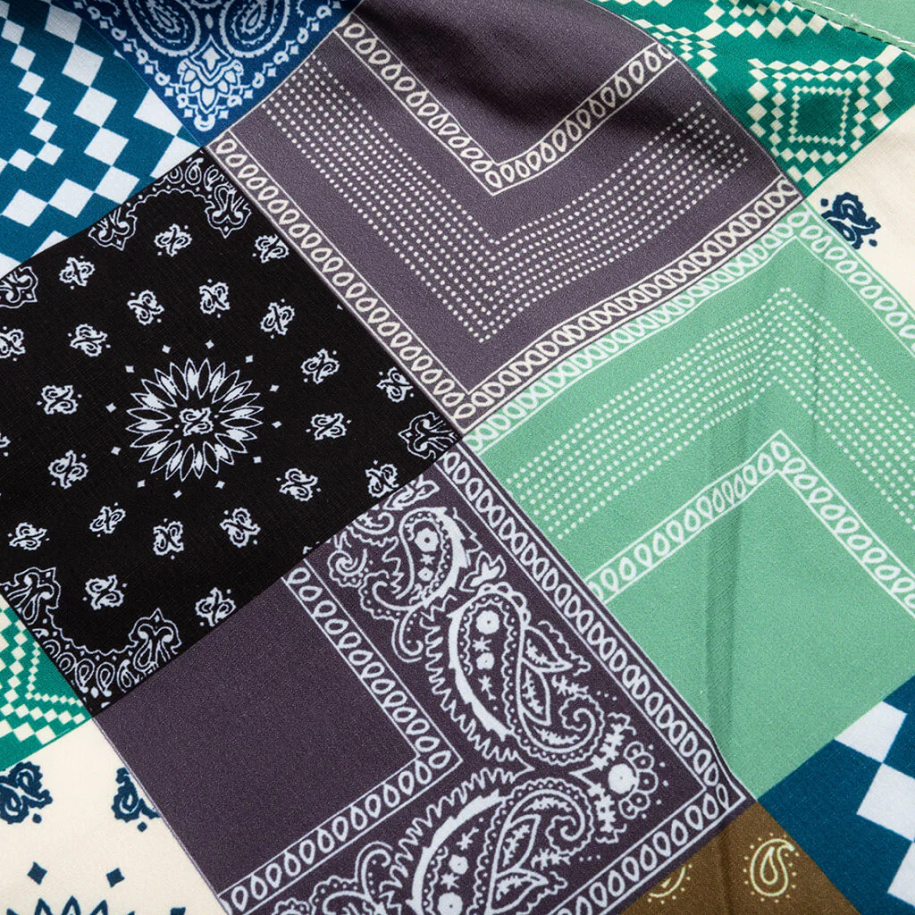 Paisley Cabana Short - Sapphire - Image 6