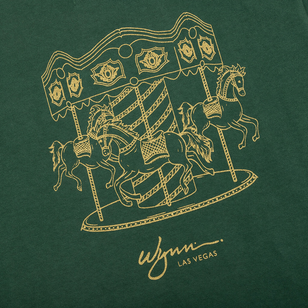 Feature x Wynn Carousel L/S Tee - Dark Green - Image 3