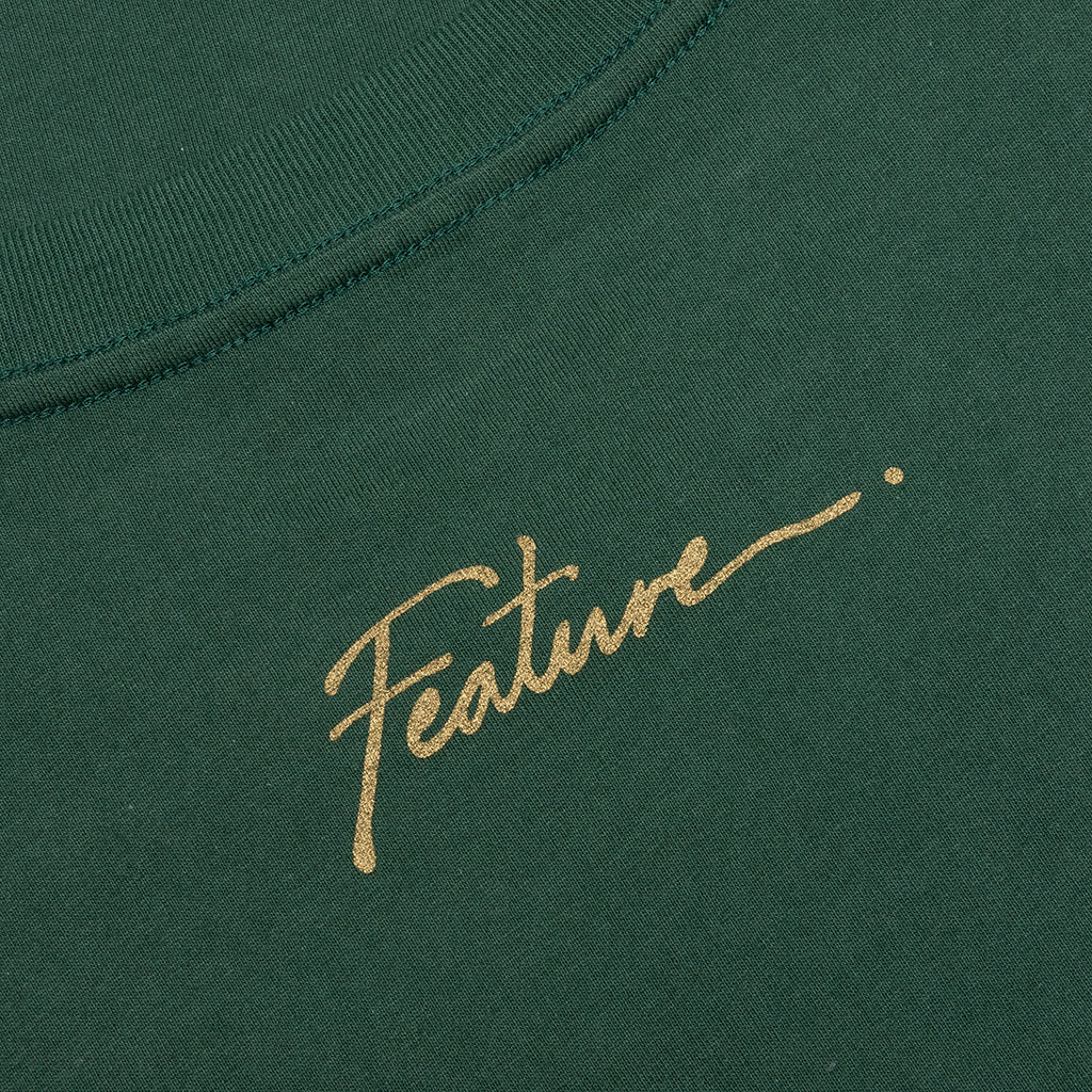 Feature x Wynn Carousel Tee - Dark Green - Image 4