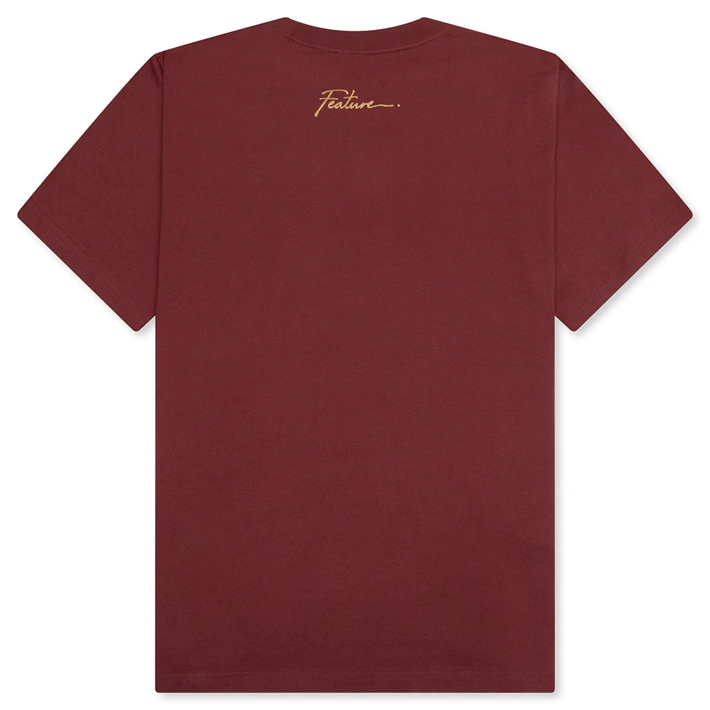 Feature x Wynn Carousel Tee - Oxblood - Image 2