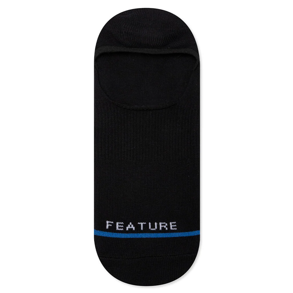Classic No Show Sock - Black