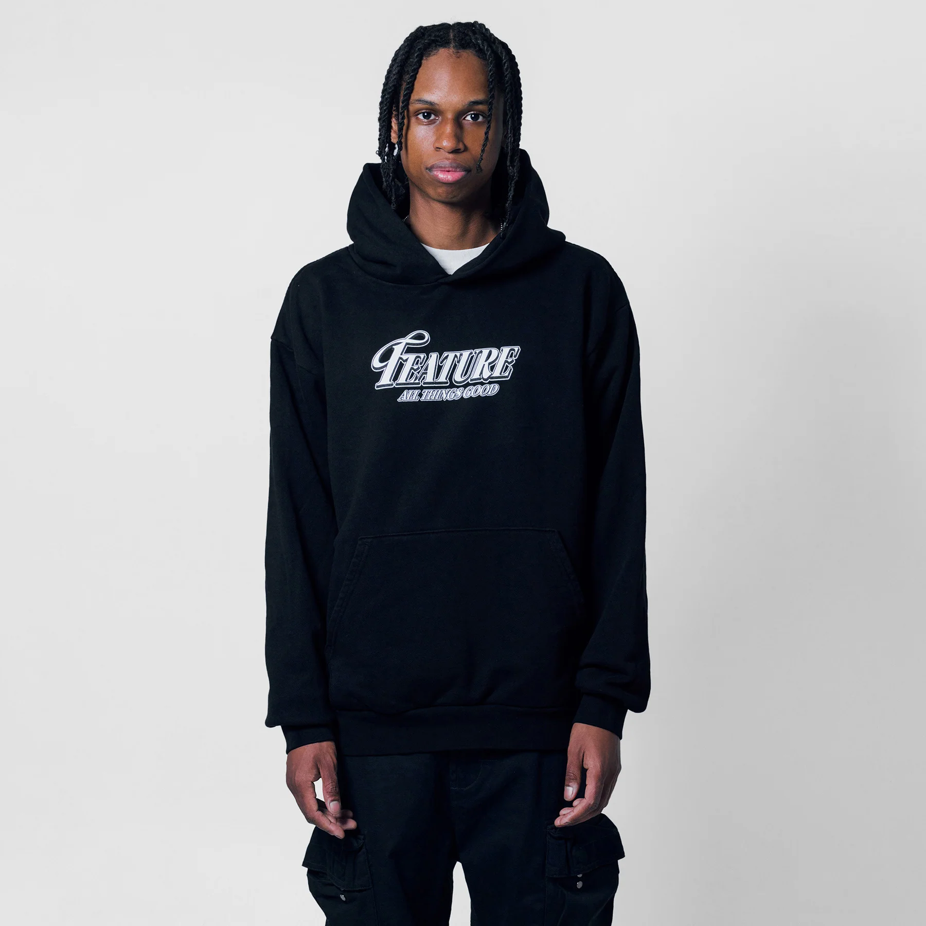 Classico Hoodie - Jet Black - Image 5