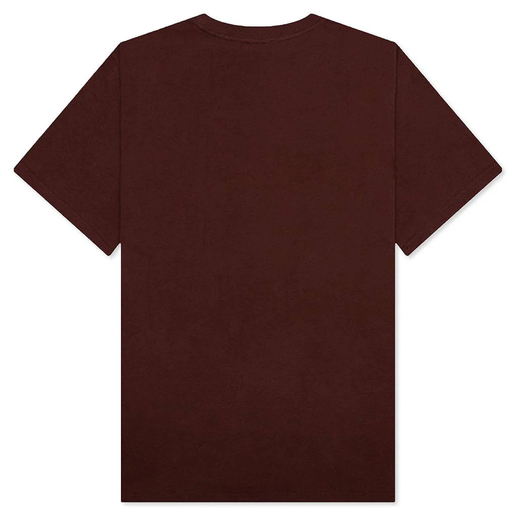 Collegiate Arch Tee - Bitter Chocolate - Image 2