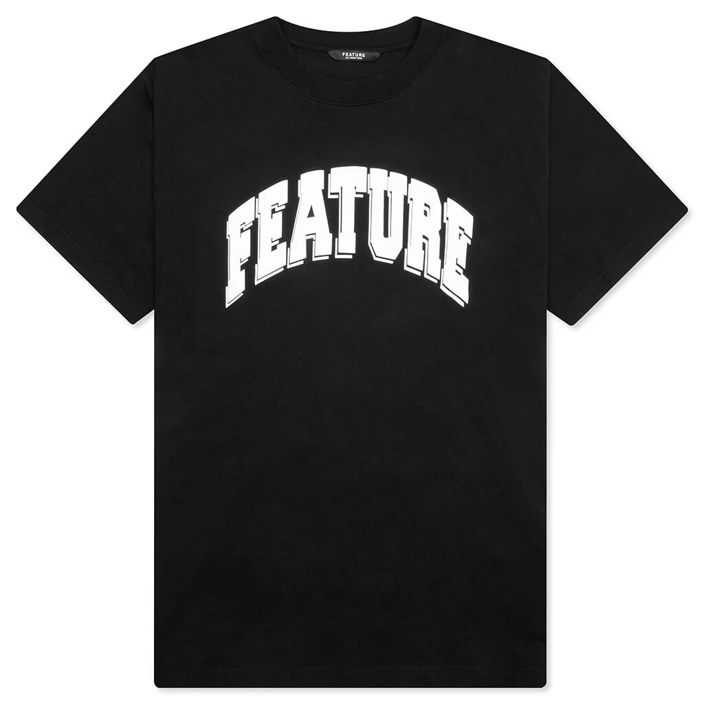 Collegiate Arch Tee - Black