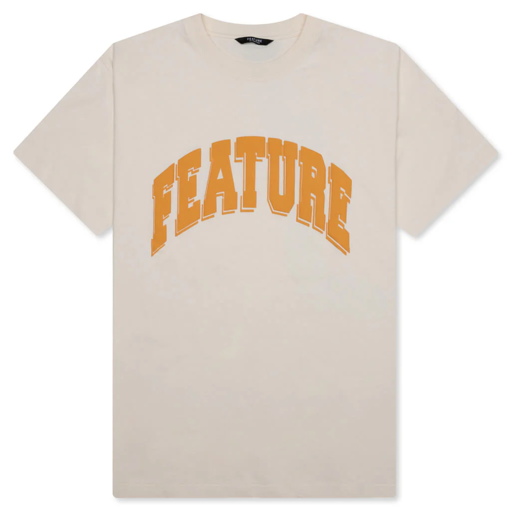 Collegiate Arch Tee - Cannoli Cream