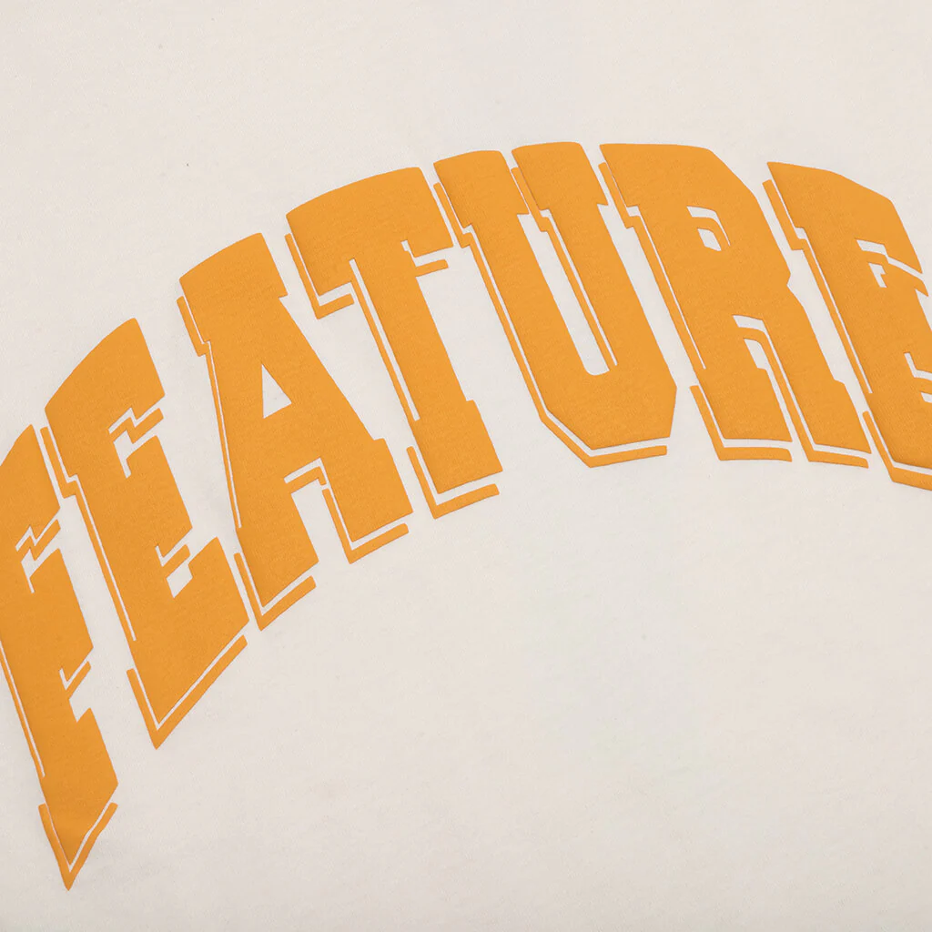 Collegiate Arch Tee - Cannoli Cream - Image 4