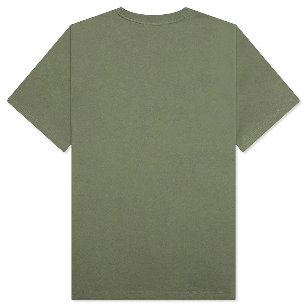Collegiate Arch Tee - Oil Green - Image 2