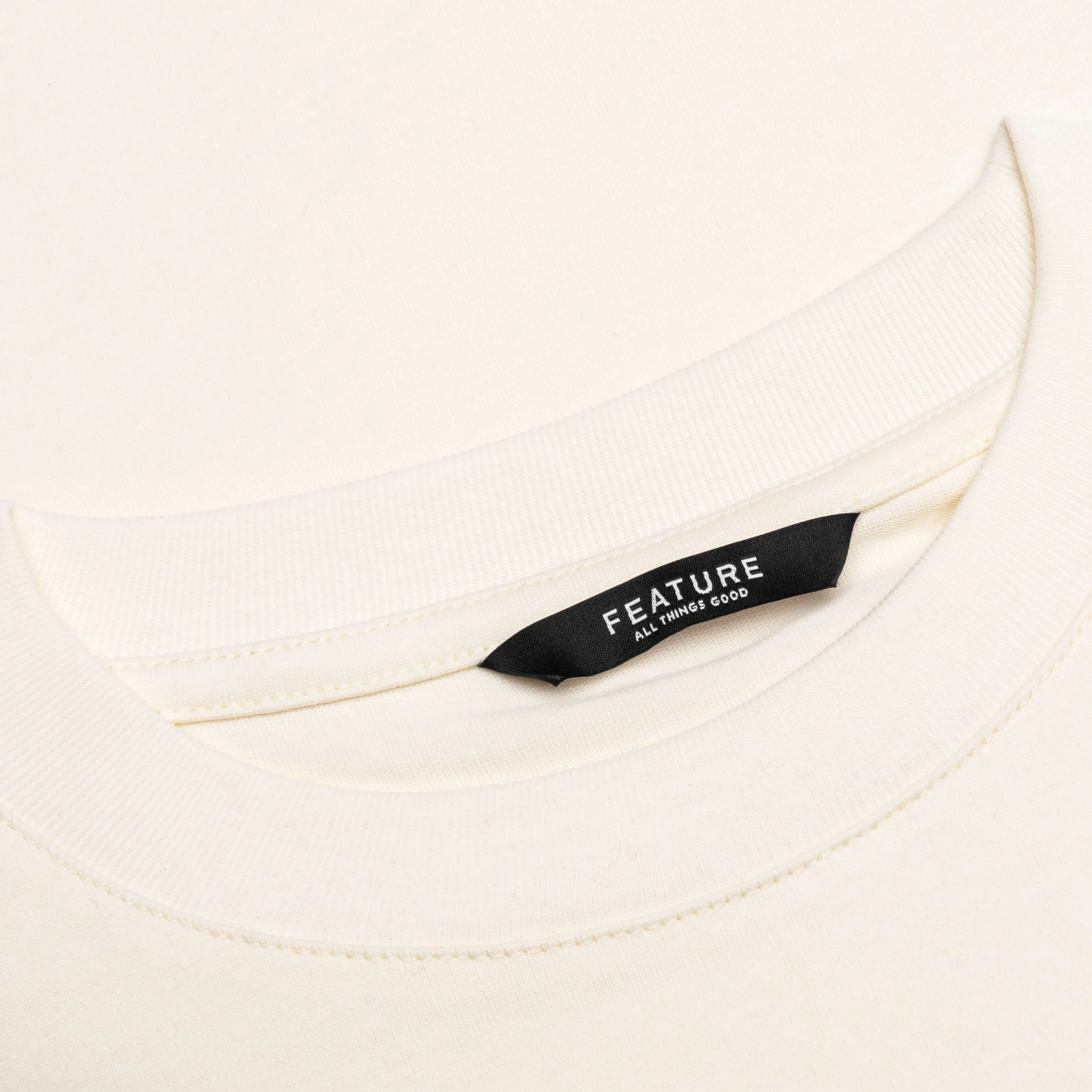 Courbet Tee - Cream - Image 3
