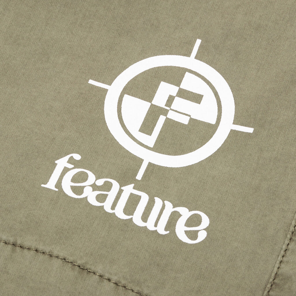 Crosshair Short - Washed Olive - Image 3