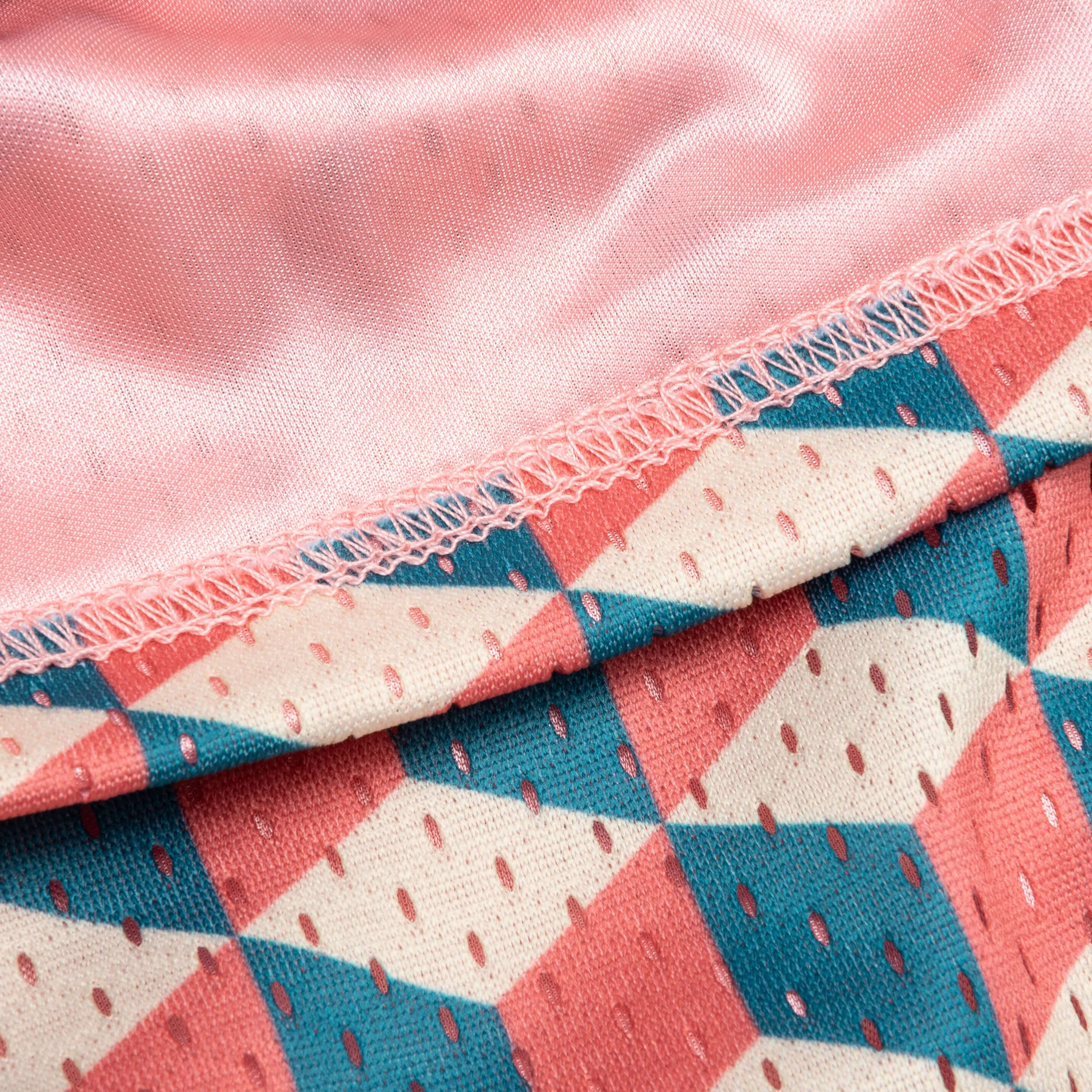 Cubert West Mesh Shorts - Coral - Image 7