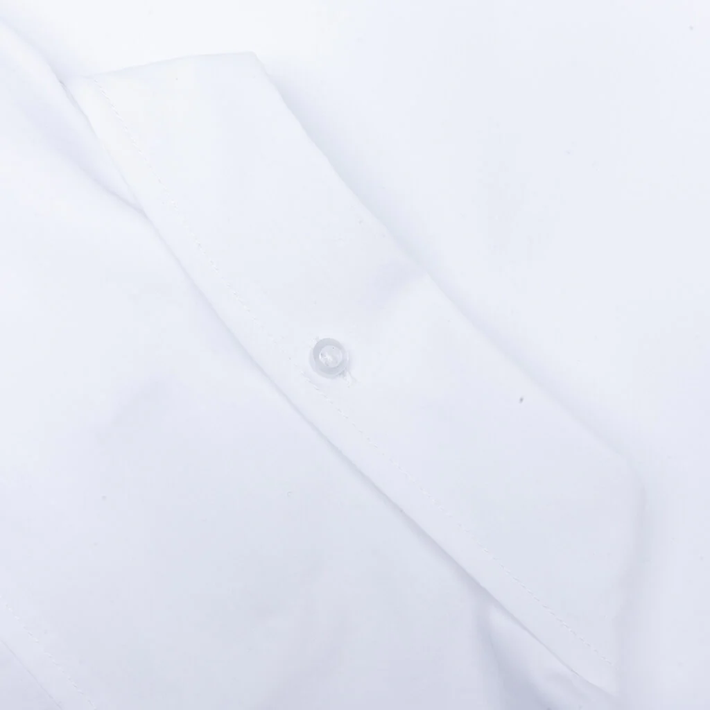 Dali Oversized Button Down Shirt - White - Image 5