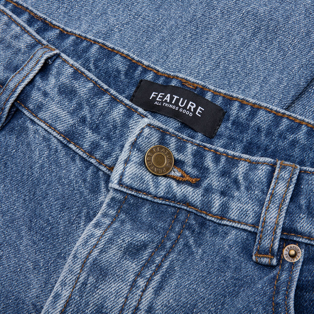 Louis Work Pant - Vintage Blue - Image 3