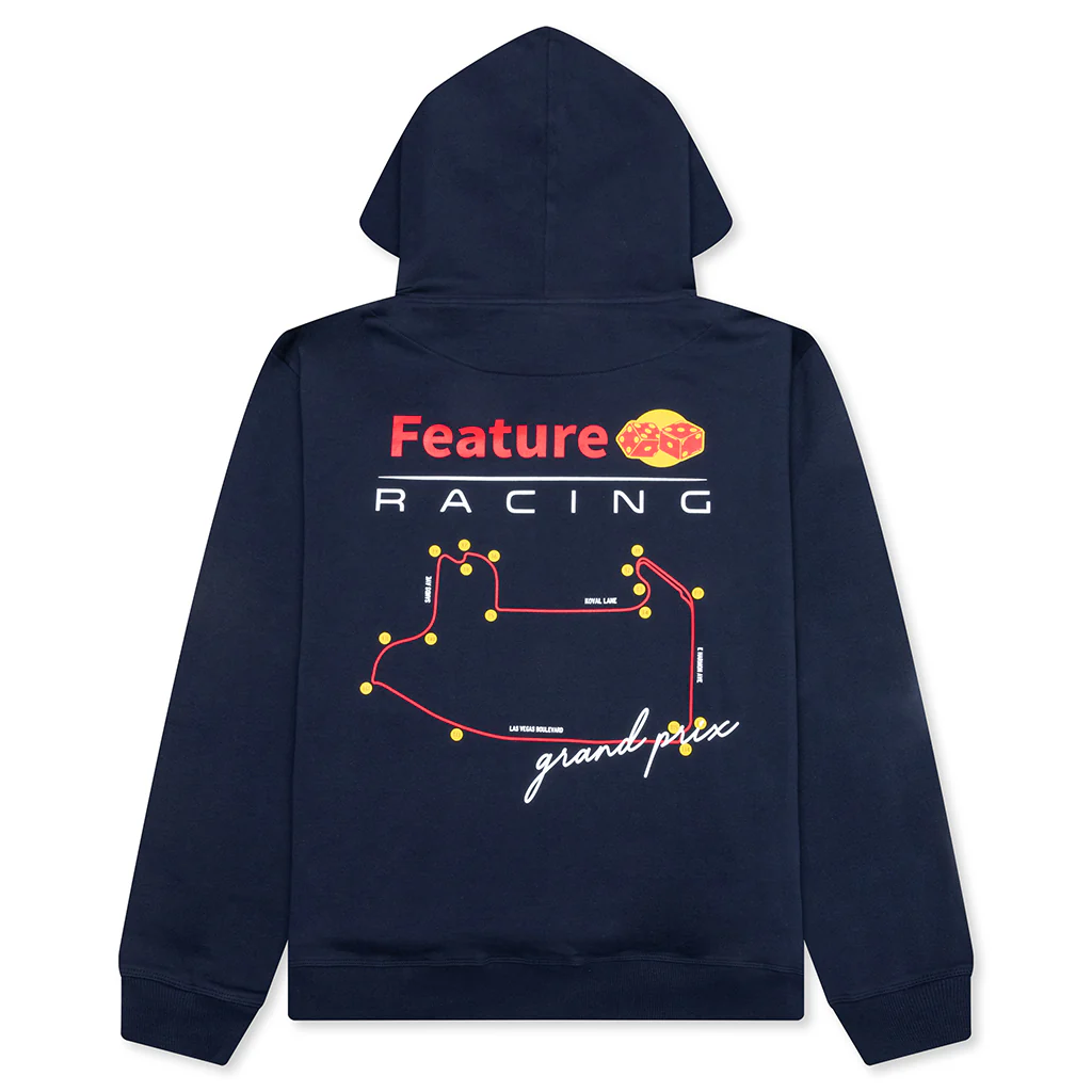 Dice Circuit Hoodie - Navy Blazer - Image 2