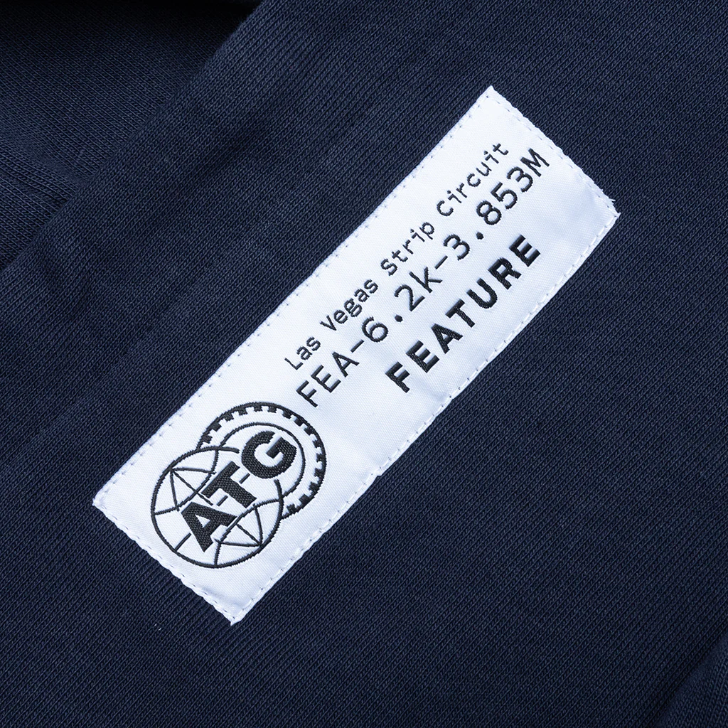 Dice Circuit Hoodie - Navy Blazer - Image 4