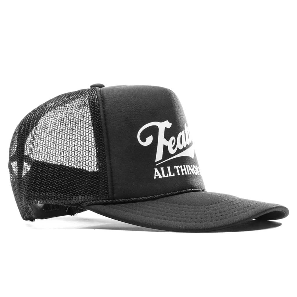 Draft Trucker Hat - Black - Image 3
