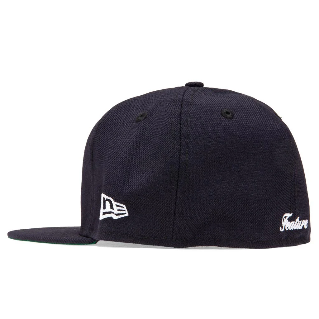 Feature x New Era Old English Fitted Hat - Navy - Image 4