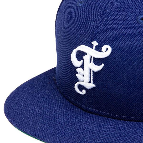 Feature x New Era Old English Fitted Hat - Royal - Image 2