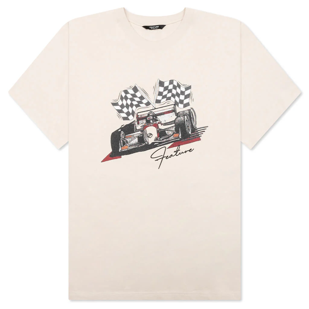 Finish Line Tee - Oatmeal