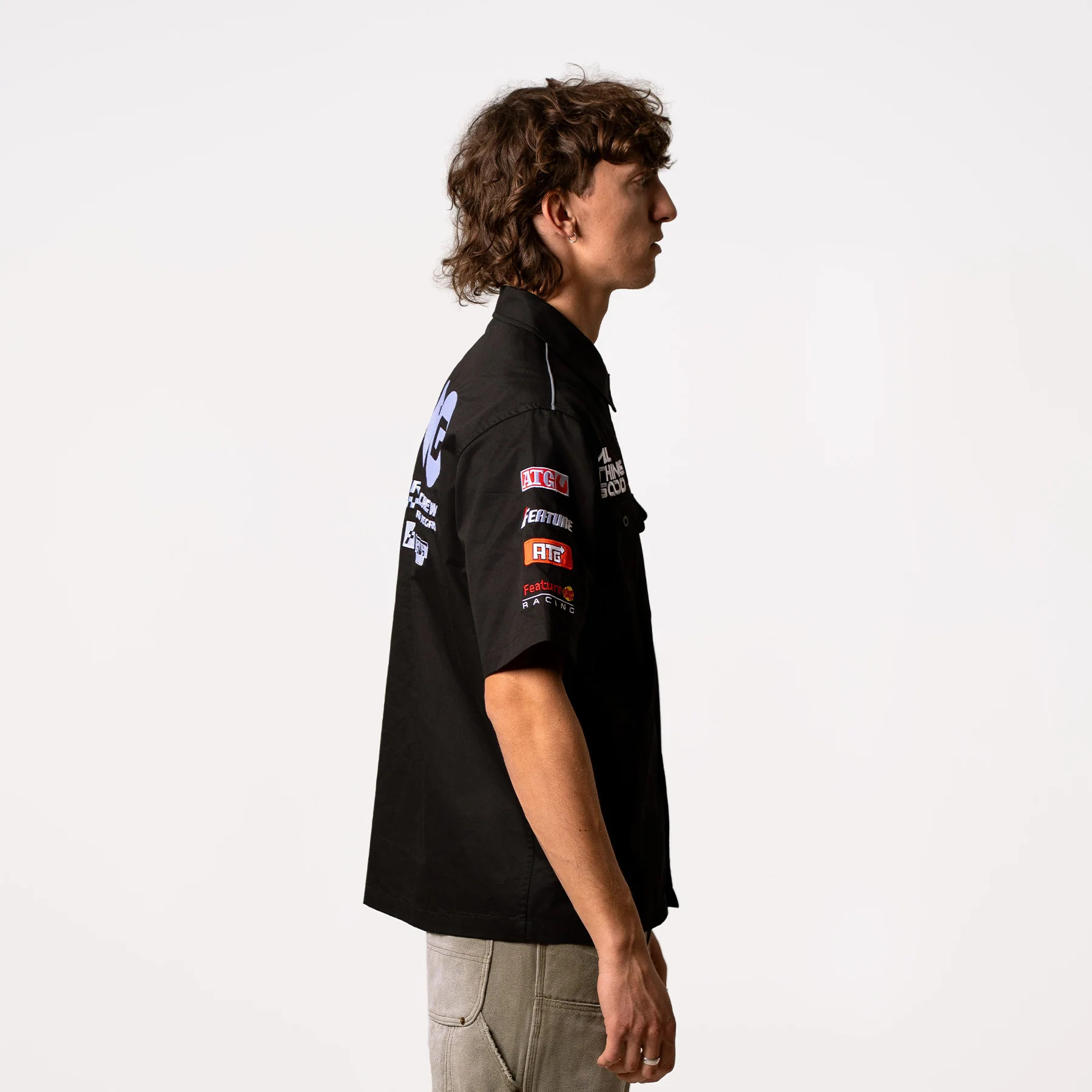 Max Work Shirt - Black - Image 9