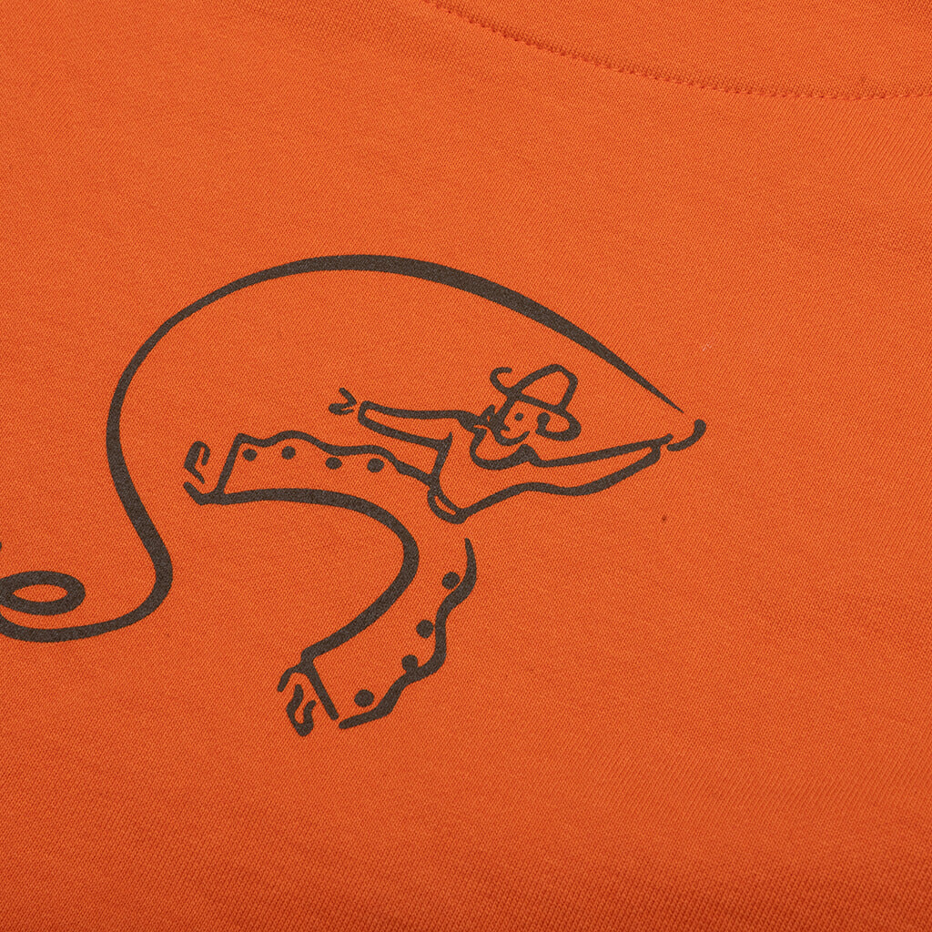Cowboy Hoodie - Burnt Orange - Image 3