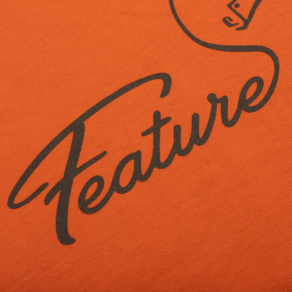 Cowboy Hoodie - Burnt Orange - Image 4